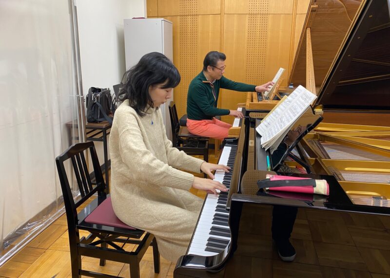 都内で《ピアノ協奏曲》の合わせをしました！その②／小林浩子ピアノ・リサイタルの画像