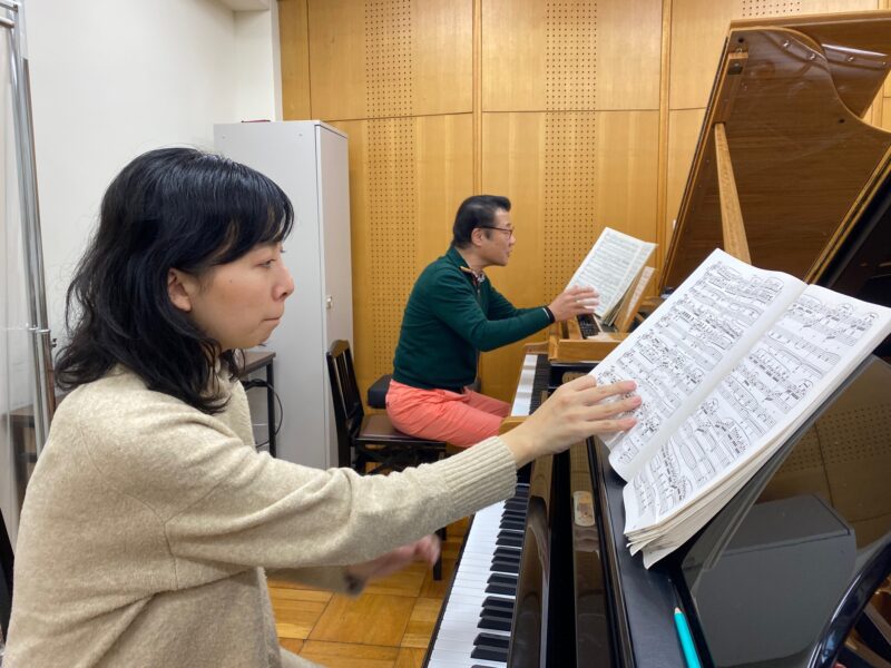 都内で《ピアノ協奏曲》の合わせをしました！その③／小林浩子ピアノ・リサイタルの画像