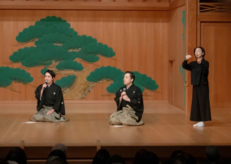 能や狂言の可能性を広げる手話の力　～「手話で楽しむ 能狂言鑑賞会」公演レポート～の画像